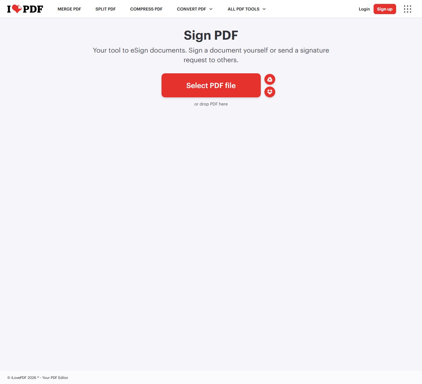 iLovePDF 사용법과 핵심 기준을 설명하는 대표 이미지