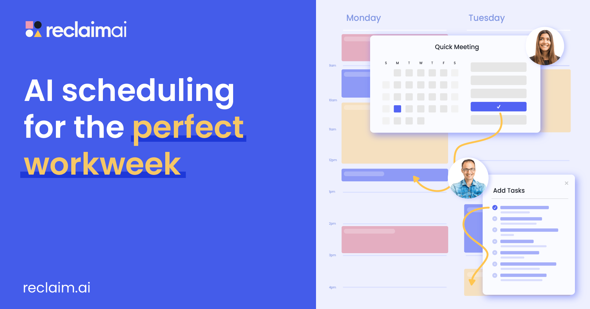 Reclaim AI Calendar 공식 이미지