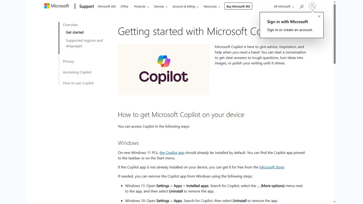 Microsoft Copilot 사용법과 핵심 기준을 설명하는 대표 이미지