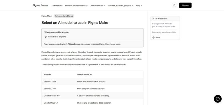 Figma Make 사용법: 모델 선택부터 프로토타입 공개 전 점검까지 썸네일