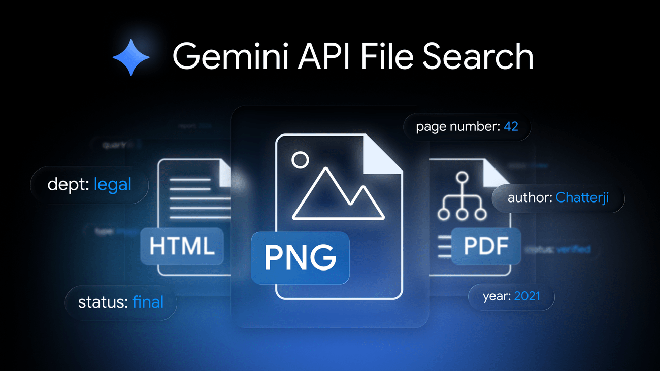 Gemini API File Search 관련 이미지