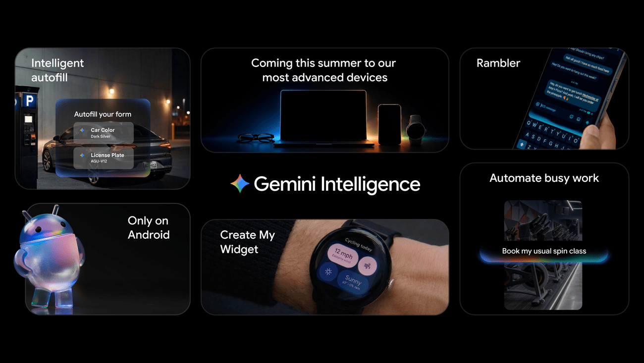 Gemini Intelligence 관련 이미지